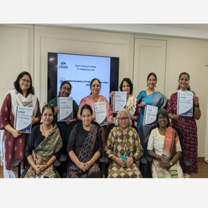 The 17th batch of senior mental health professionals who underwent ACA accredited “RISEUP Supervisor Training” facilitated by IAPS. The training was held in Pune on 14th, 15th and 16th September, 2023